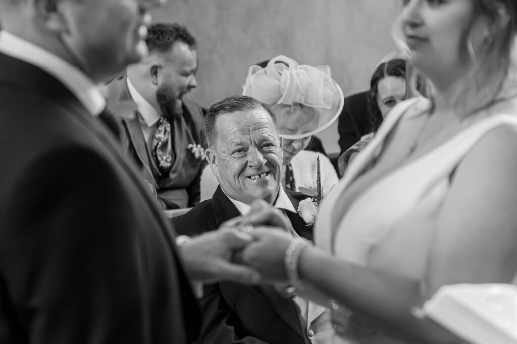 Wedding photography portfolio Warwickshire capturing emotional ceremony moments