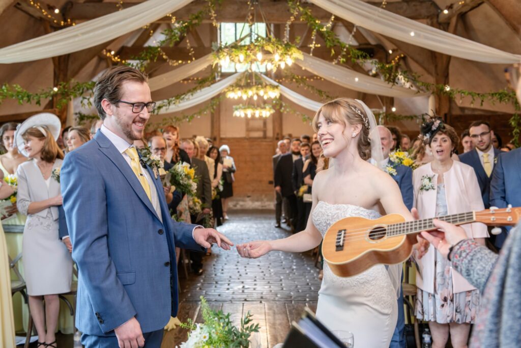 Wedding photography portfolio Warwickshire capturing emotional ceremony moments