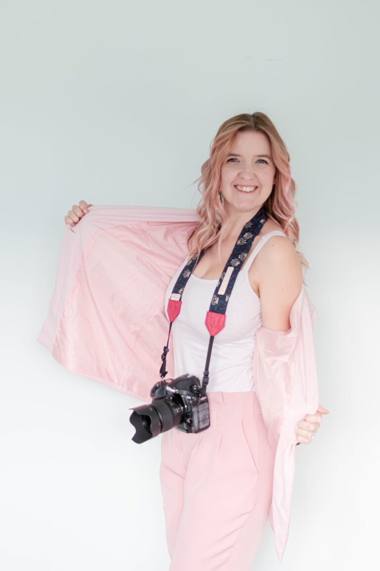 Pink Jacket - LB Photography