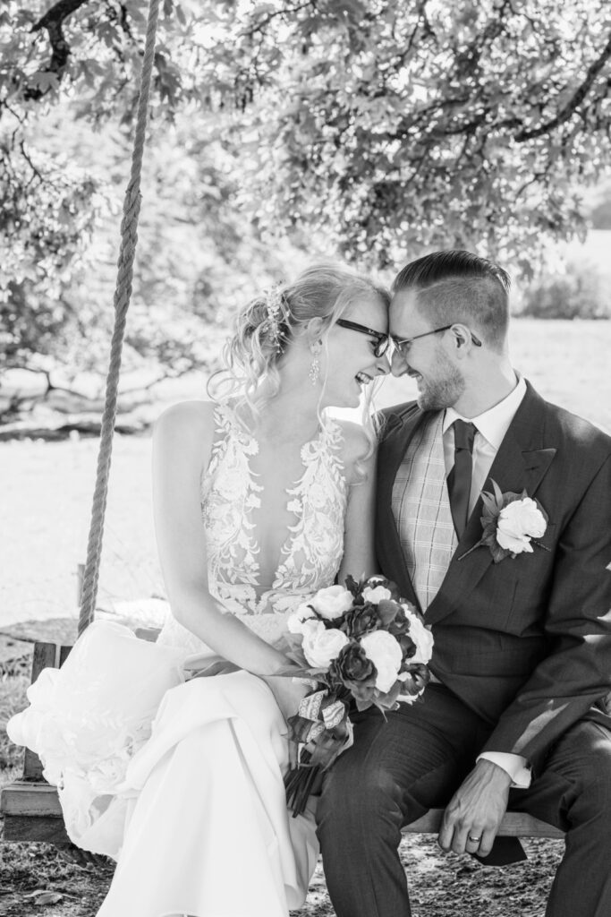 Wedding Photography Portfolio – black and white wedding photography couple portrait