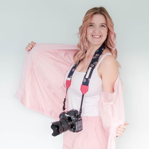 Pink Jacket - LB Photography